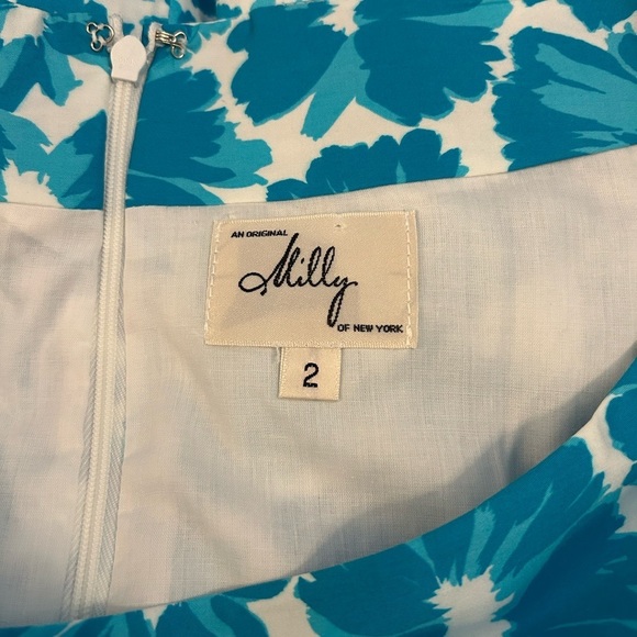 Milly of New York floral boatneck dress - Picture 8 of 11